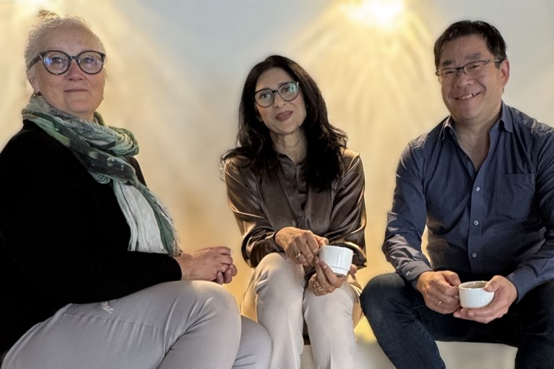 Toril Tveit Munthe-Kaas (t.v.), Loveleen Brenna, Tor Egil Vaule Andersen.
